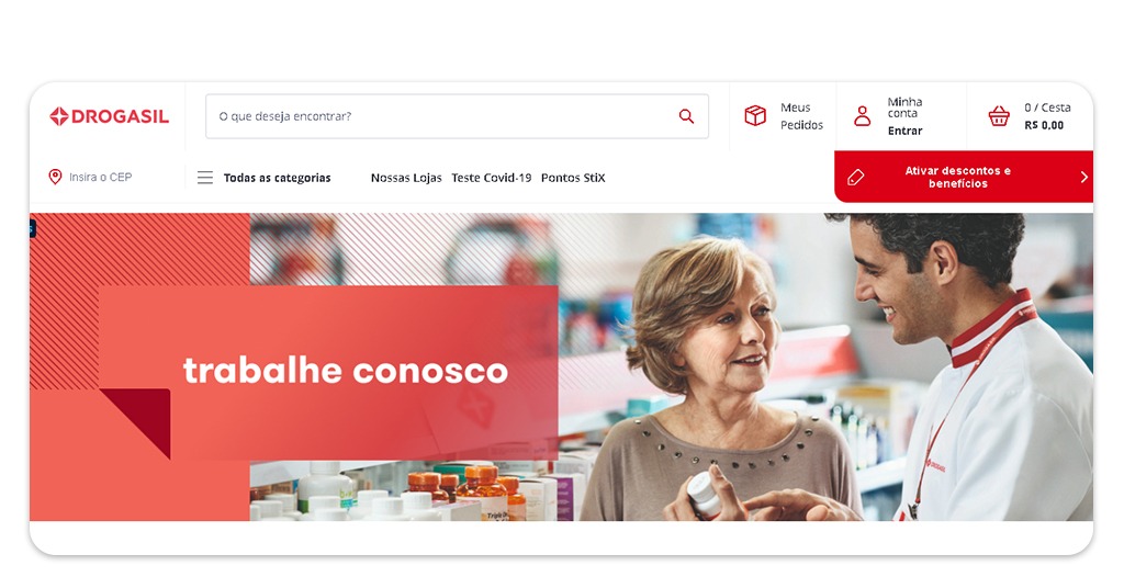 Vagas de emprego na Raia Drogasil