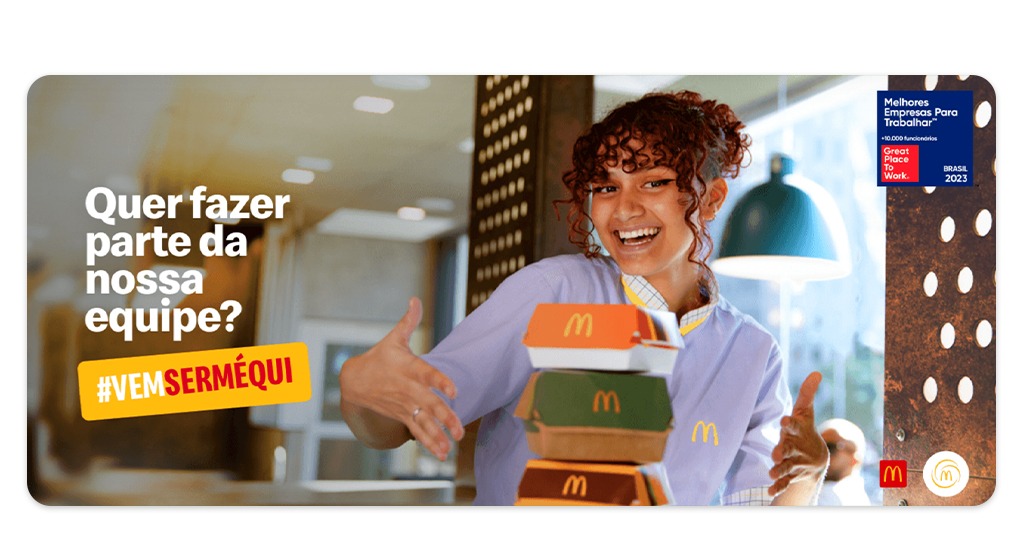 Vagas de emprego no McDonald’s