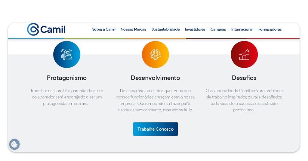 Vagas na Camil Alimentos