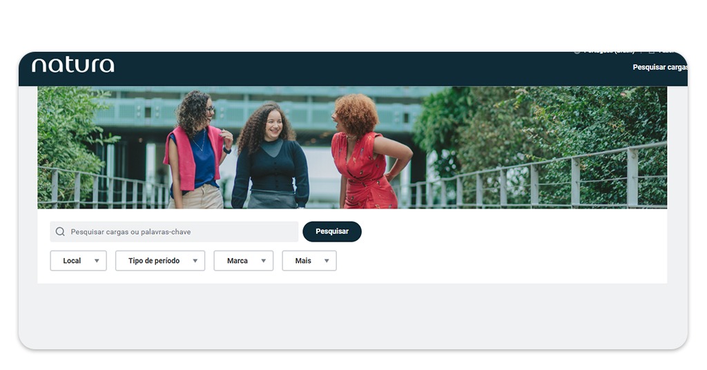 Vagas de emprego na Natura