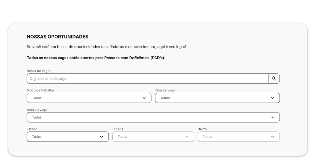 Vagas abertas na Localiza&Co