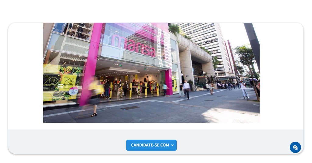 Vagas de trabalho nas lojas Marisa