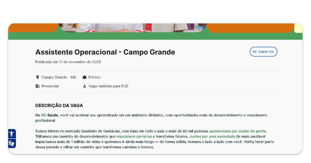 Vagas de emprego na Raia Drogasil