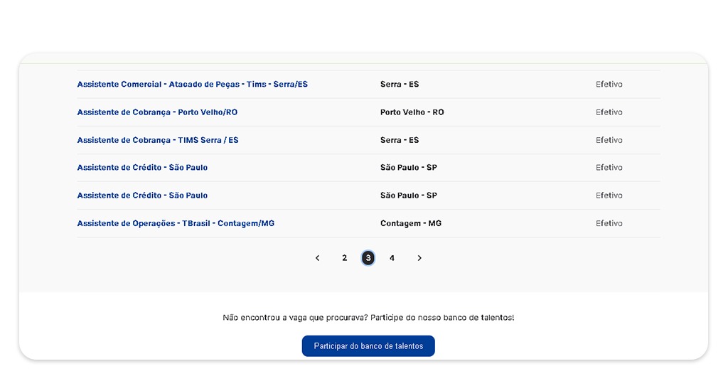 Vagas para trabalhar na Fortbras