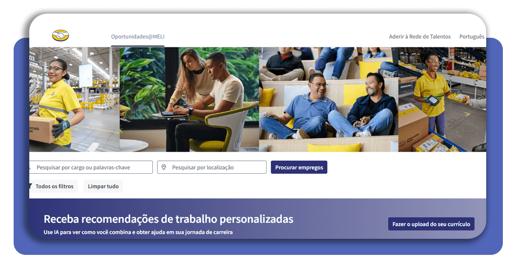 Trabalhar no Mercado Livre