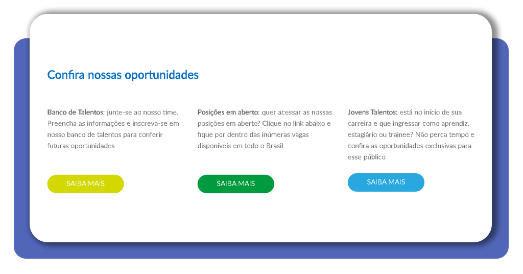 Vagas abertas na Eletrobras