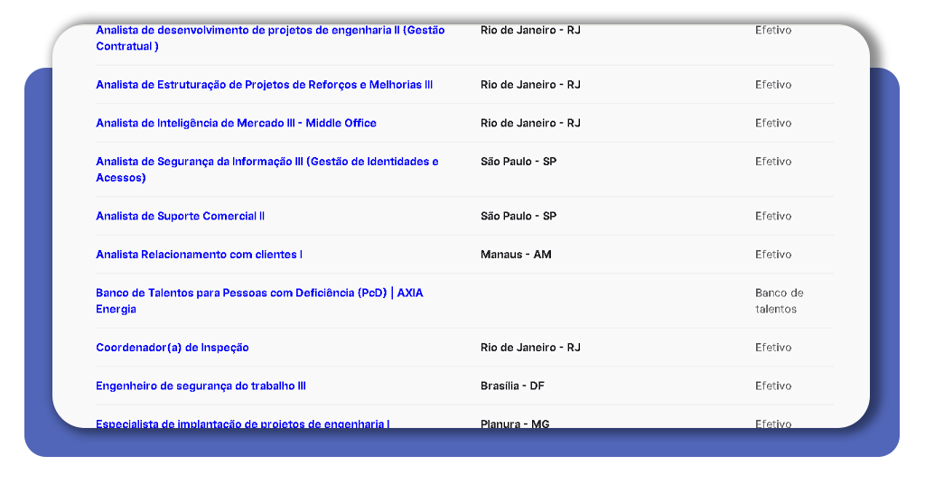 Jovens Talentos Eletrobras