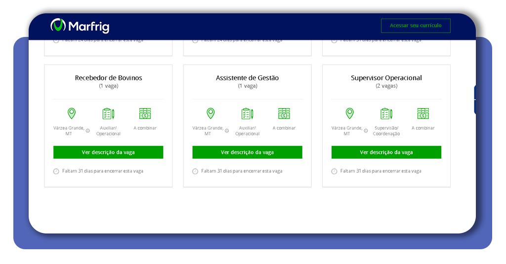 Trabalhar na Marfrig
