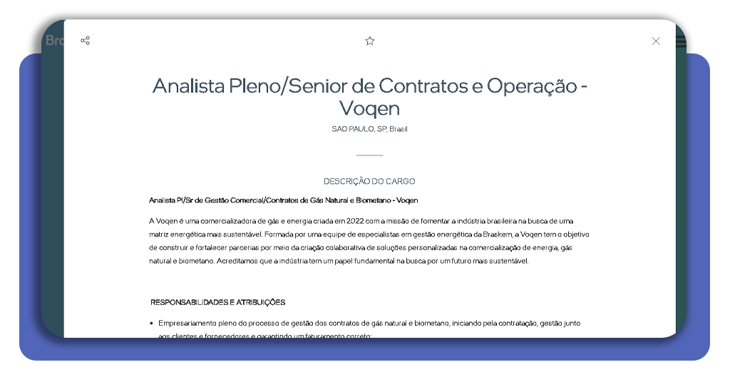 Trabalhar na Braskem