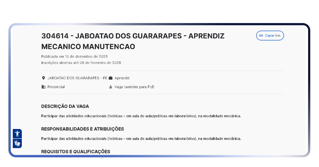 Vagas de aprendiz na WEG