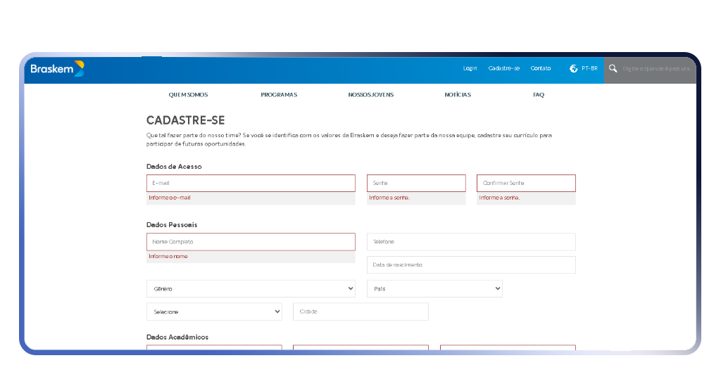Formação de Operadores Braskem