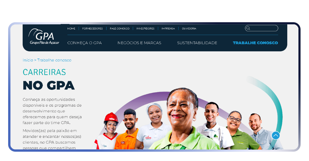 Trabalhar nas lojas Pão de Açúcar