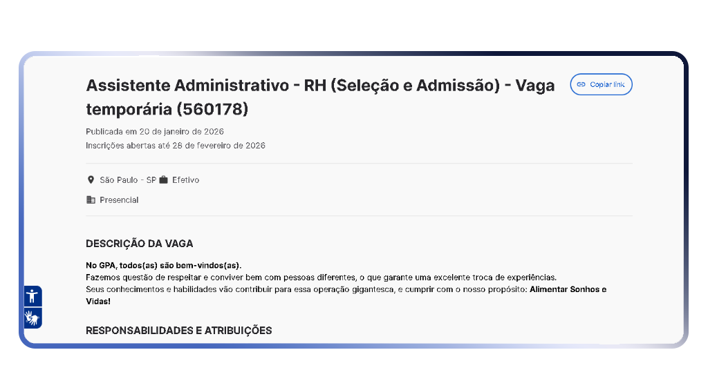 Trabalhar nas lojas Pão de Açúcar