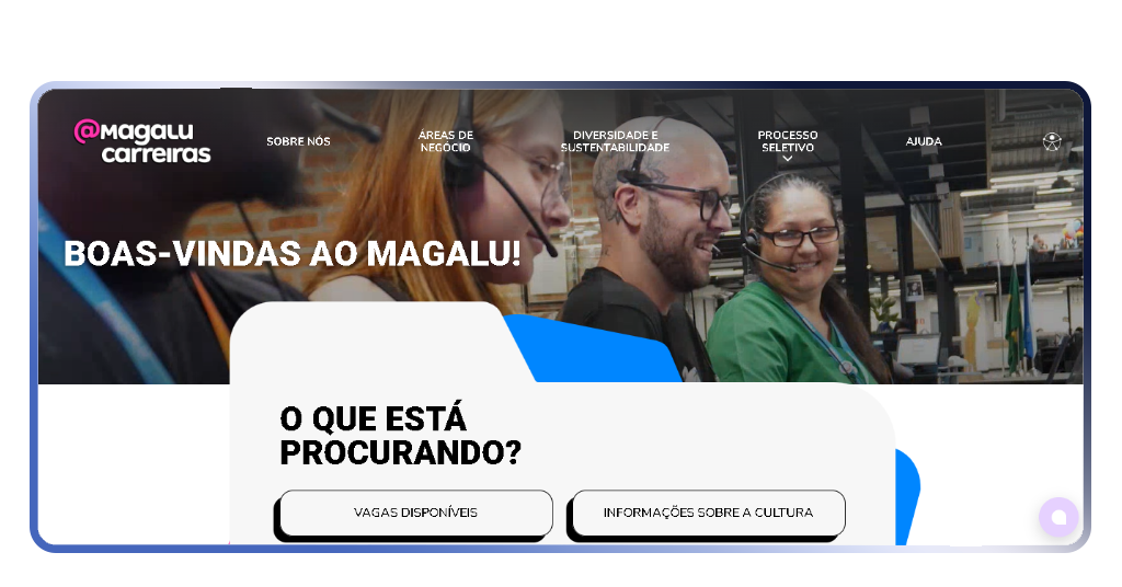 Vagas PcD na Magazine Luiza