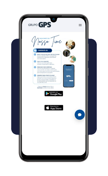 Vagas de emprego no Grupo GPS