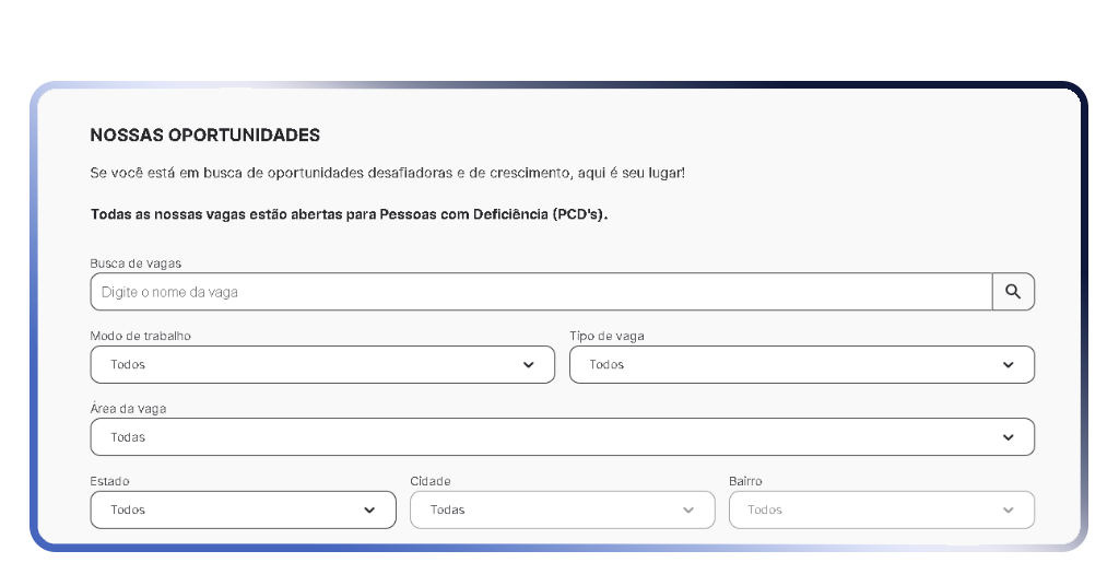 Vagas de emprego no Grupo SC