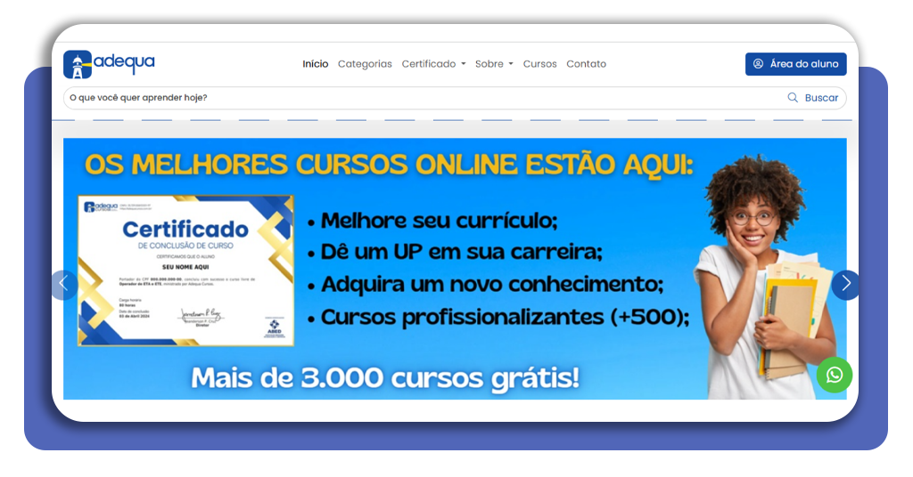 Curso de atendente de fast food