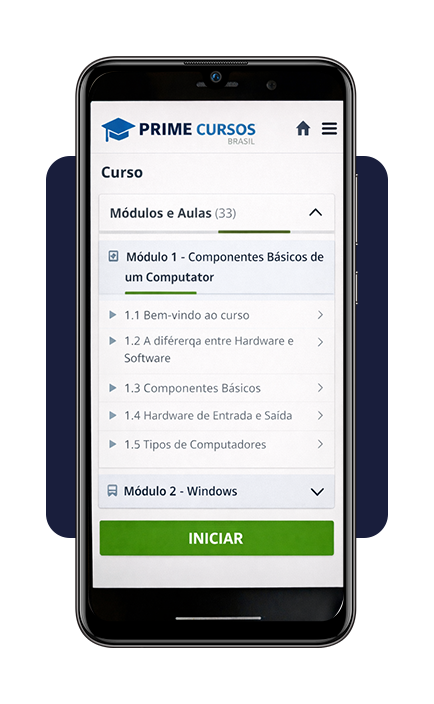 Curso de informática grátis