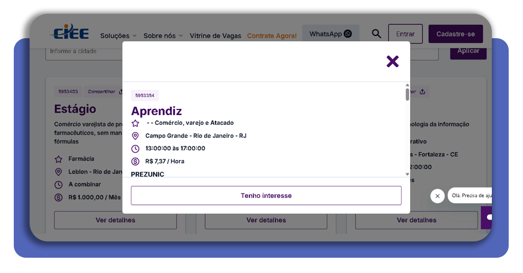 Jovem Aprendiz em grandes empresas
