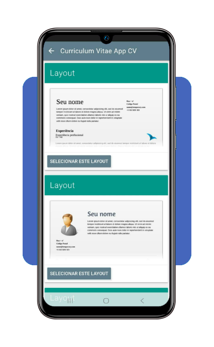 Currículo profissional em PDF