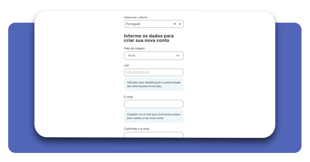 Preenchimento de dados pessoais e profissionais na Gupy