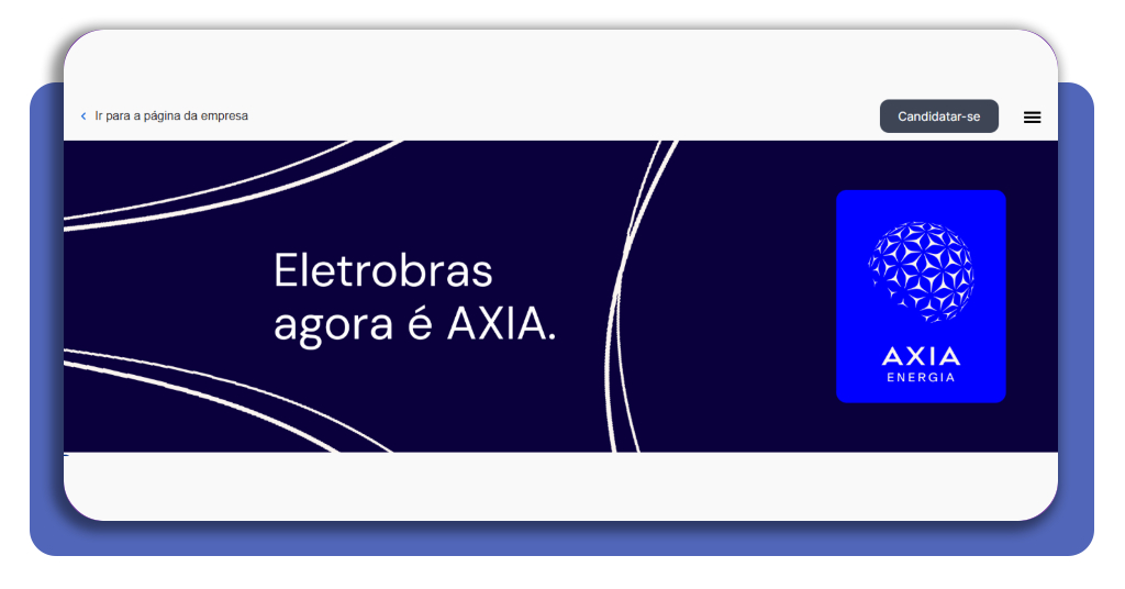 Passo 4 - Candidate-se a uma vaga no banco de talentos da Eletrobras