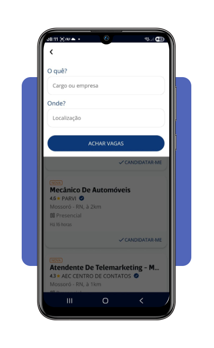 Busca por vagas de monitor escolar no Infojobs