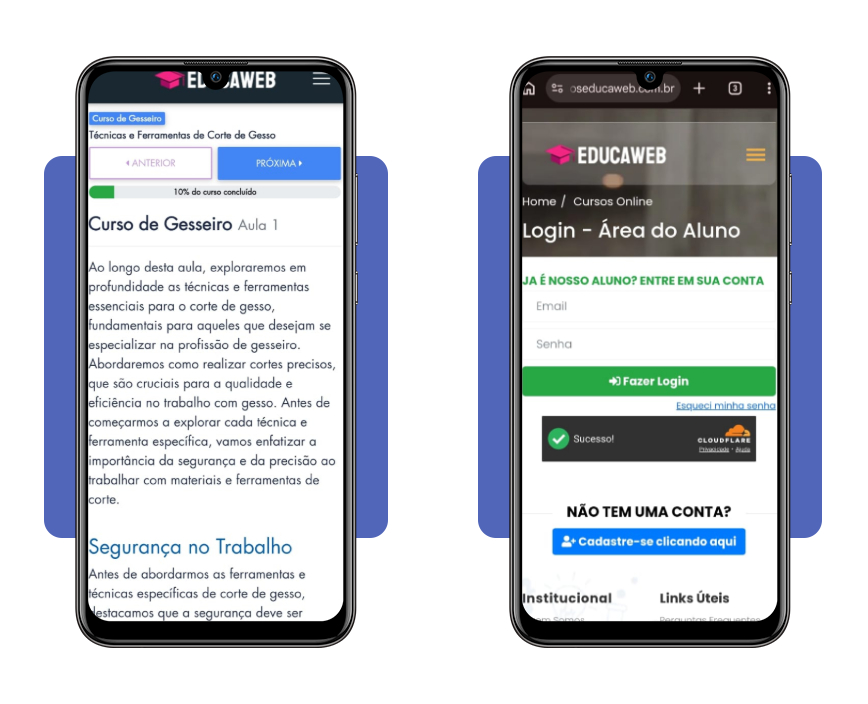 Conteúdo programático do curso de gesseiro profissional online