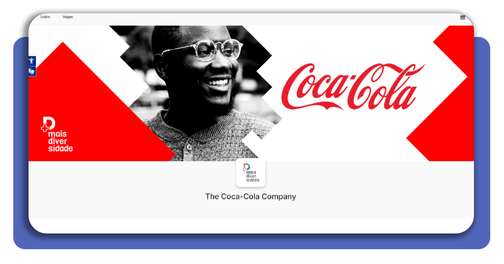 Portal de carreiras da Coca-Cola na plataforma Gupy