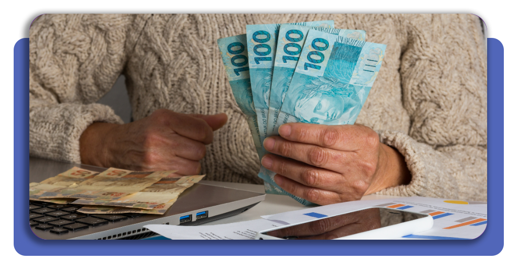 Holerite com destaque para o desconto do vale-transporte no contracheque do trabalhador